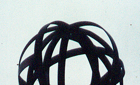 Untitled abstract metal sphere
