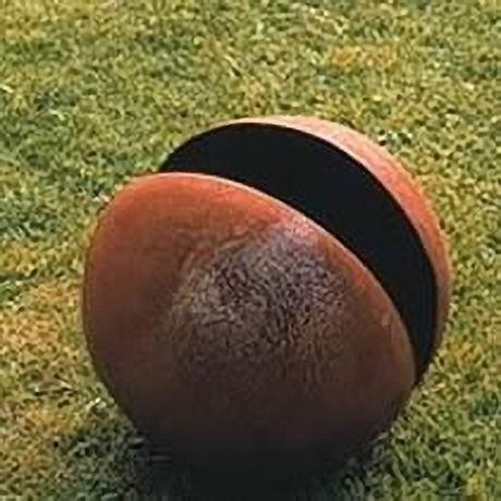 Rusted sphere